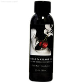 Earthly Body Edible Massage Oil (Cherry Flavor)-French Quarter Lingerie